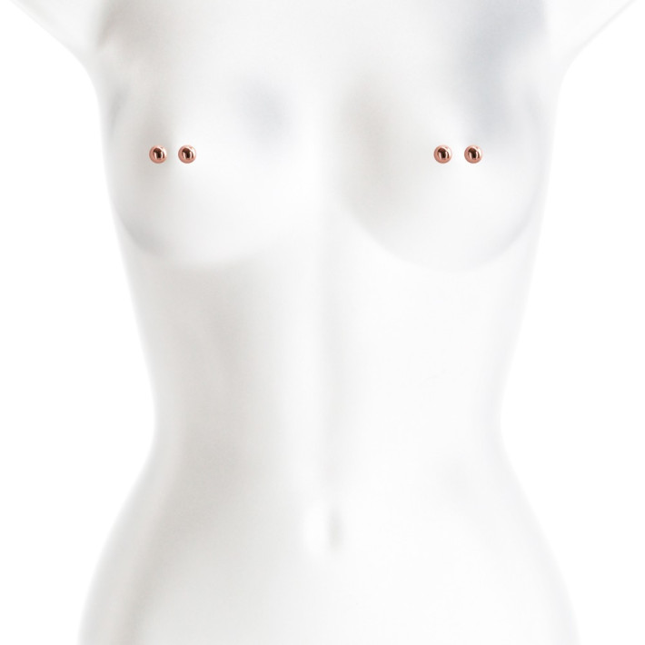 Bound - Nipple Clamps - M1 - Rose Gold 2