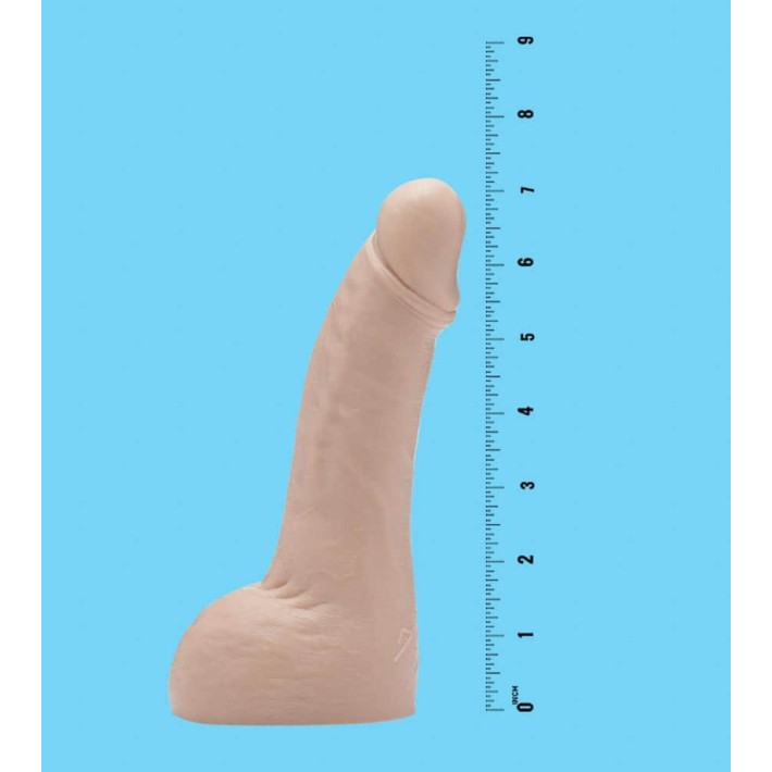 Dildo Clasic Allen King, Natural, 18 Cm 13