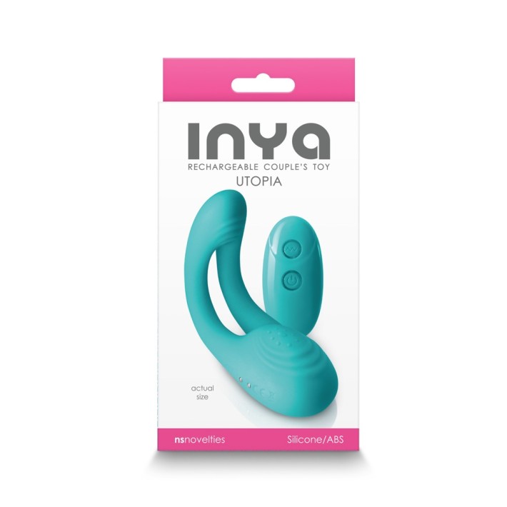Vibrator Cupluri Inya Utopia, Turcoaz 3