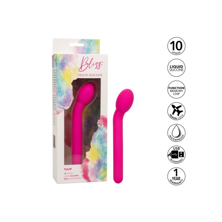 Vibrator Bliss Tulip Pink 5