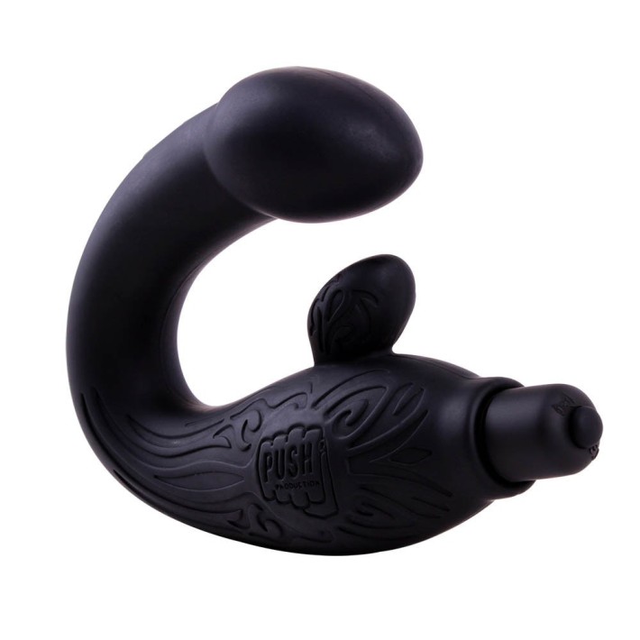 Vibrator Anal Black Mont P-spot Perineum Massager, Negru, 25 Cm 4