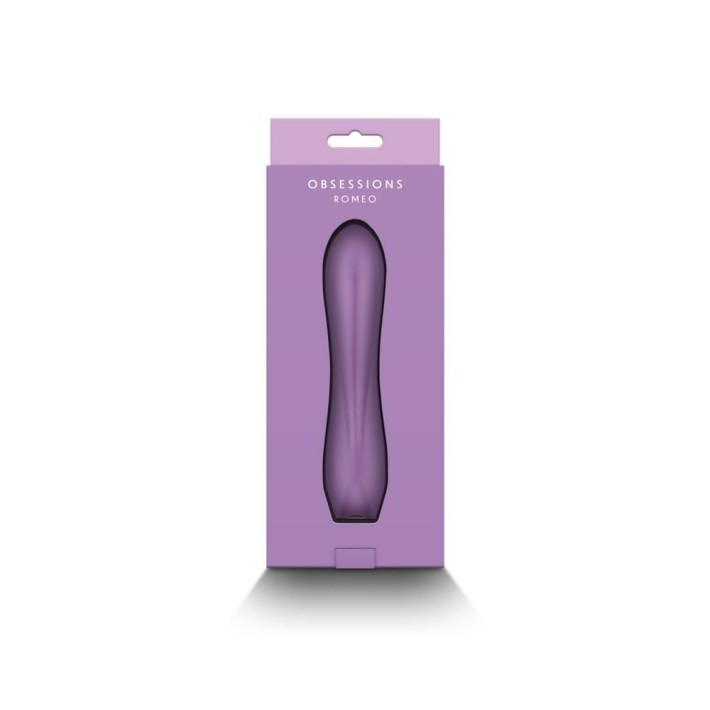 Vibrator Clasic Obsessions Romeo, Lila, 16 Cm 2