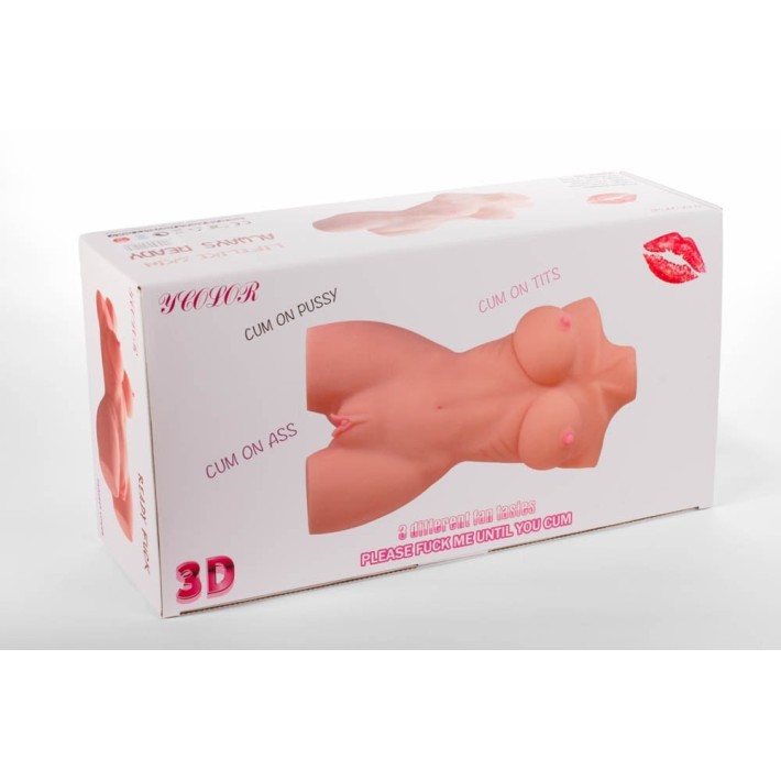 Masturbator 2-in-1 Double Hole 3d 8