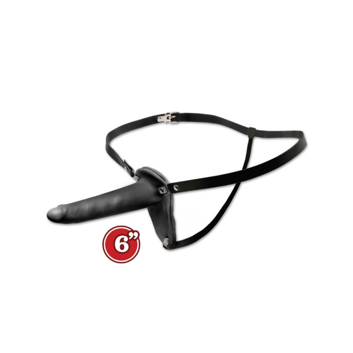 Strap-on Pentru Incepatori Penetrix, Negru, 15 Cm 4