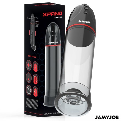 pompĂ, Pompa Penis Automata Jamyjob Xpand Cu 3 Trepte De Unde Stimulatoare , pasiune.ro