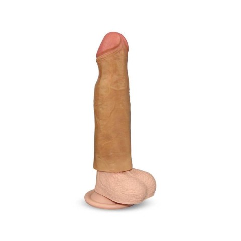 Lovetoy, Extensie/manson Penis Revolutionary Silicone Nature Extender, Bronz, +5 Cm, pasiune.ro