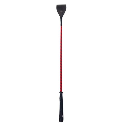 Devil Sticks, Cravasa Din Piele, Negru + Rosu, 66 Cm, pasiune.ro