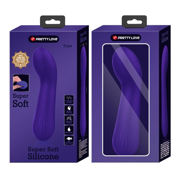 Vibrator Punctul G Faun, Indigo, 15 Cm 5