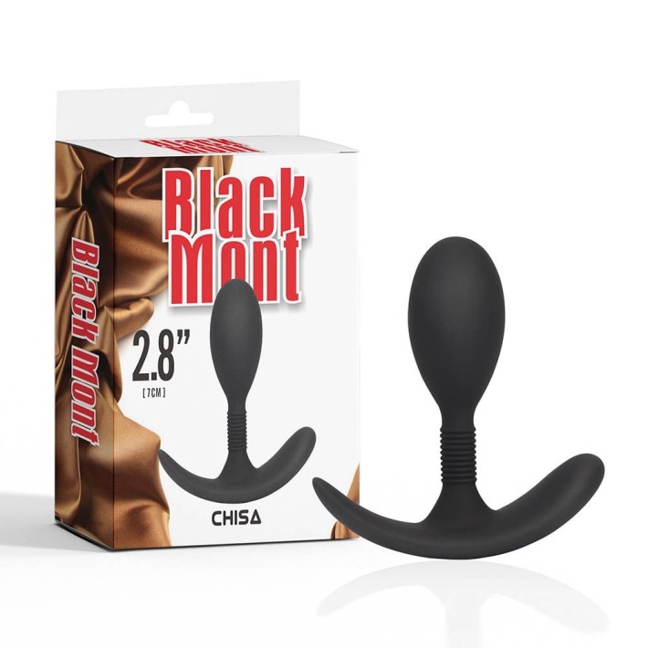 Dop Anal Black Mont S, Negru, 8.5 Cm 4