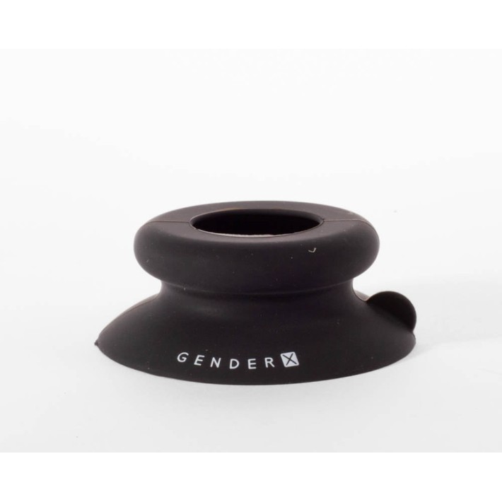 Dop Anal Gender X Crystal Ball, Transparent + Negru, 10 Cm 5