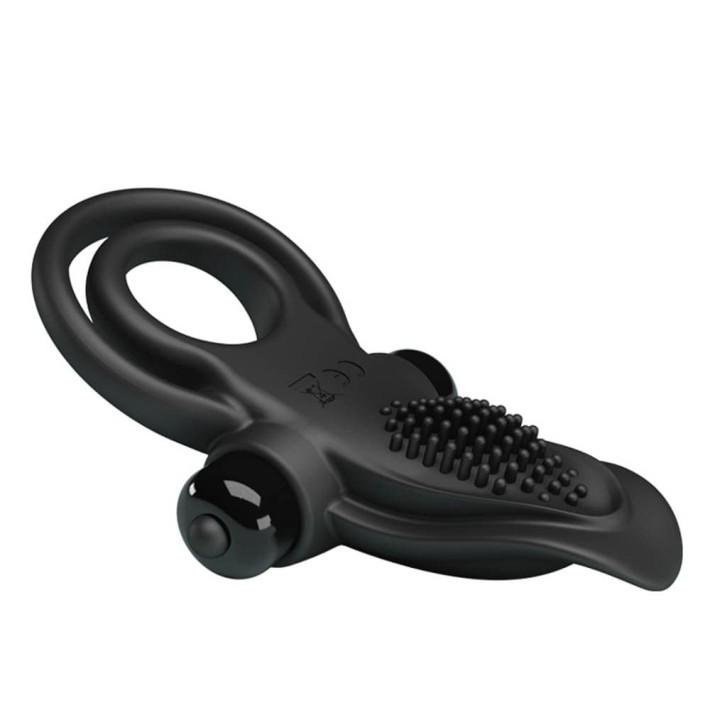 Inel Penis Cu Vibratii, Negru 6