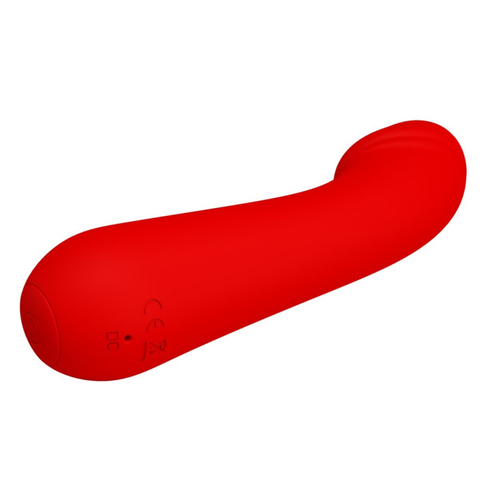 Vibrator Punctul G Cetus, Rosu, 15 Cm 9