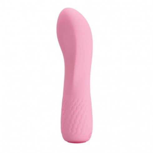 mini, Vibrator Alice, Roz Deschis, 12 Cm, pasiune.ro