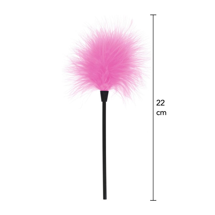 Cravasa Cu Pene Toyjoy Roz 3