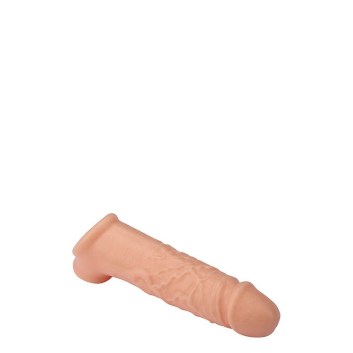 Extensie/manson Penis Cu Inel Testicule, Natural, 16.5 Cm 2