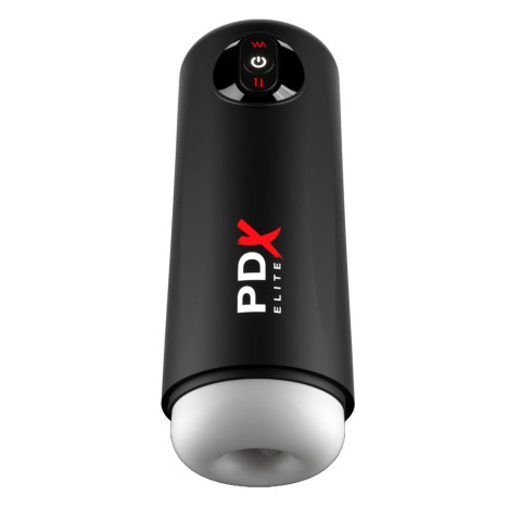 Pipedream - PDX Elite, Moto Milker White/black, pasiune.ro