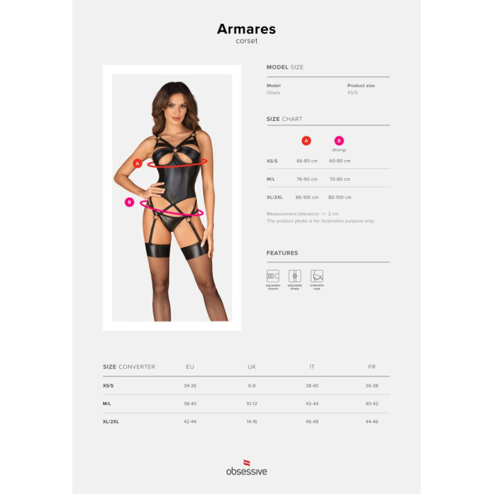 Armares Corset & Thong   Xs/s 9