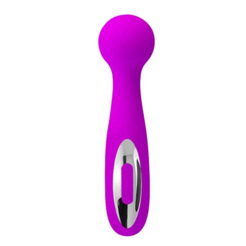 Magic Wand, Vibrator Bagheta Wade, Violet, 16 Cm, pasiune.ro