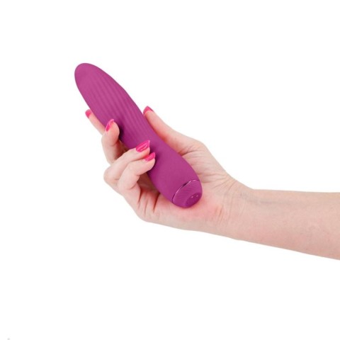 Vibratoare Clasice, Vibrator Clasic Obsession Clyde, Roz Inchis, 17 Cm, pasiune.ro
