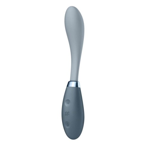 bila, Vibrator G-spot Flex 3, Gri, 19 Cm, pasiune.ro