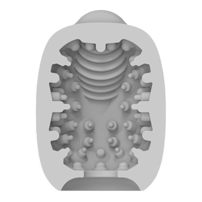 Vibeggs - Naughty Nubs - Vibrating Masturbation Sleeve - White 7