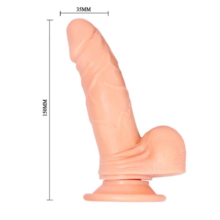 Vibrator Realistic Barbara Mark, Natural, 15 Cm 2