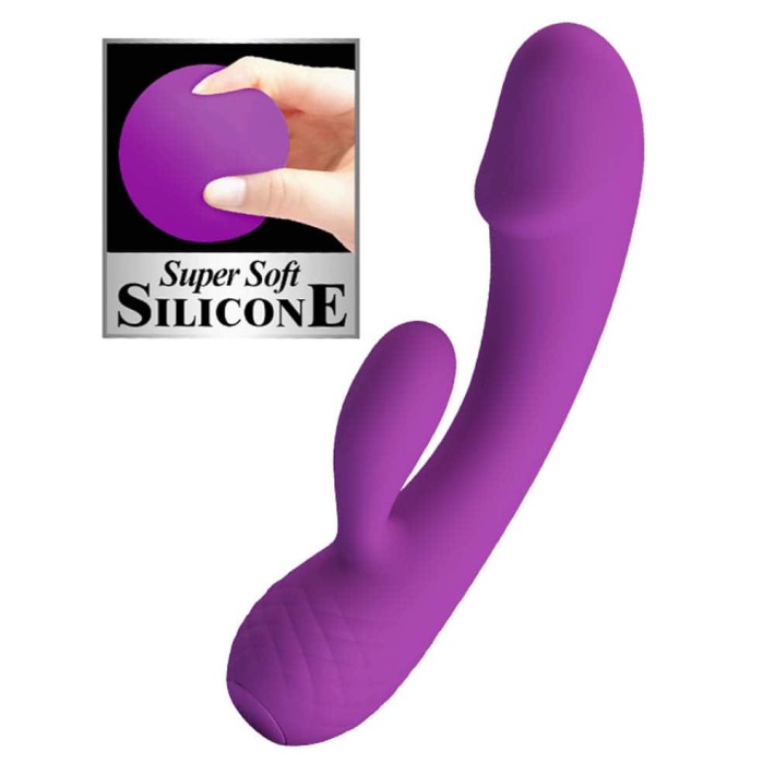 Vibrator Rabbit Doreen, Mov, 17.5 Cm 2