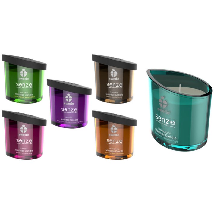 Candela Masaj Senze Tranquility - Menta, Trandafir, Portocala 2