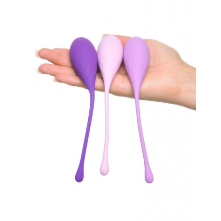 Set Bile Vaginale Kegel Train-her 3
