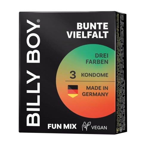 microfon, Prezervative Billy Boy Fun Mix 3 Buc, pasiune.ro
