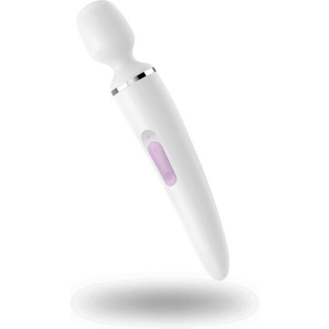 Vibratoare Speciale, Vibrator Wand-er Woman, Alb/crom, 34 Cm, pasiune.ro