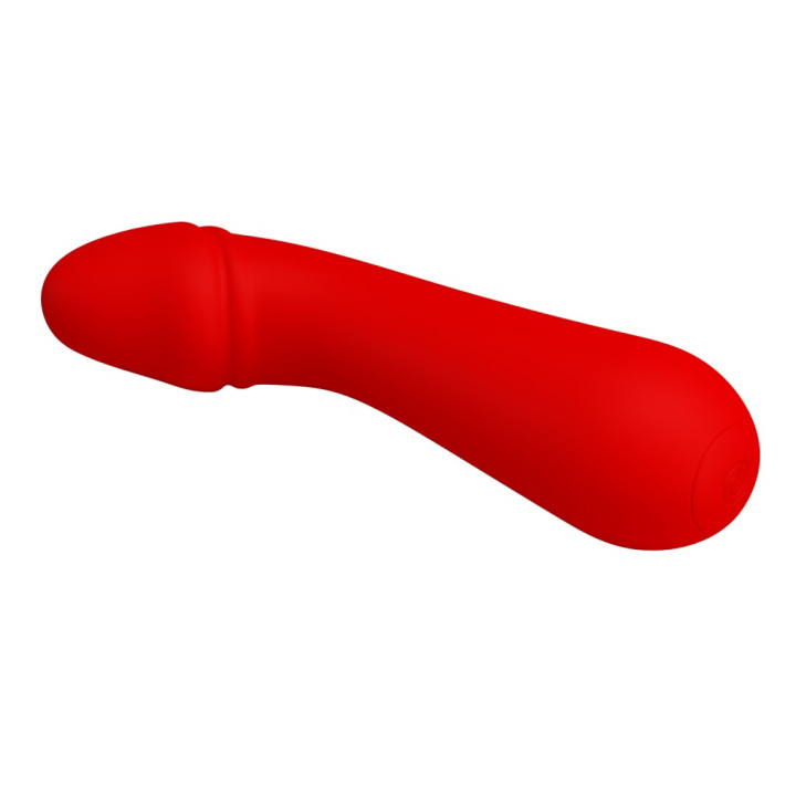 Vibrator Punctul G Cetus, Rosu, 15 Cm 10