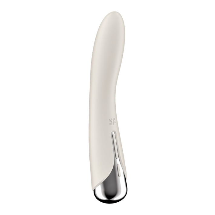 Vibrator Cu Rotatii Spinning Vibe 1, Ivory, 17,8 Cm 5