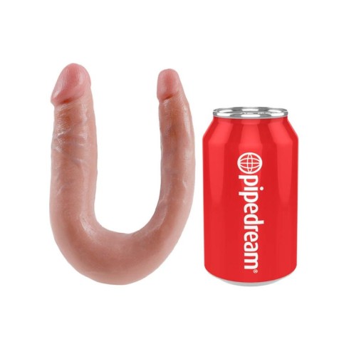 oua, Dildo Realistic Double Trouble Small, Natural, 33.5 Cm, pasiune.ro