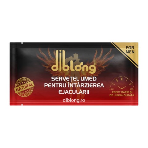 long, Servetel Pentru Intarzierea Ejacularii Diblong Delay Towel, 1 Buc, pasiune.ro