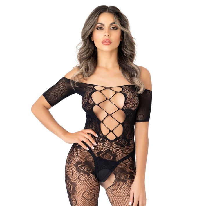 Bodystocking Daring Intimates Negru 5
