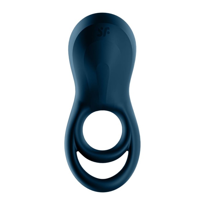Inel Penis Cu Vibratii Epic Duo, Bleumarin 4