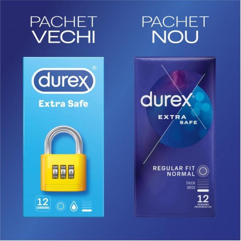 Prezervative Durex Extra Safe 12 bucati