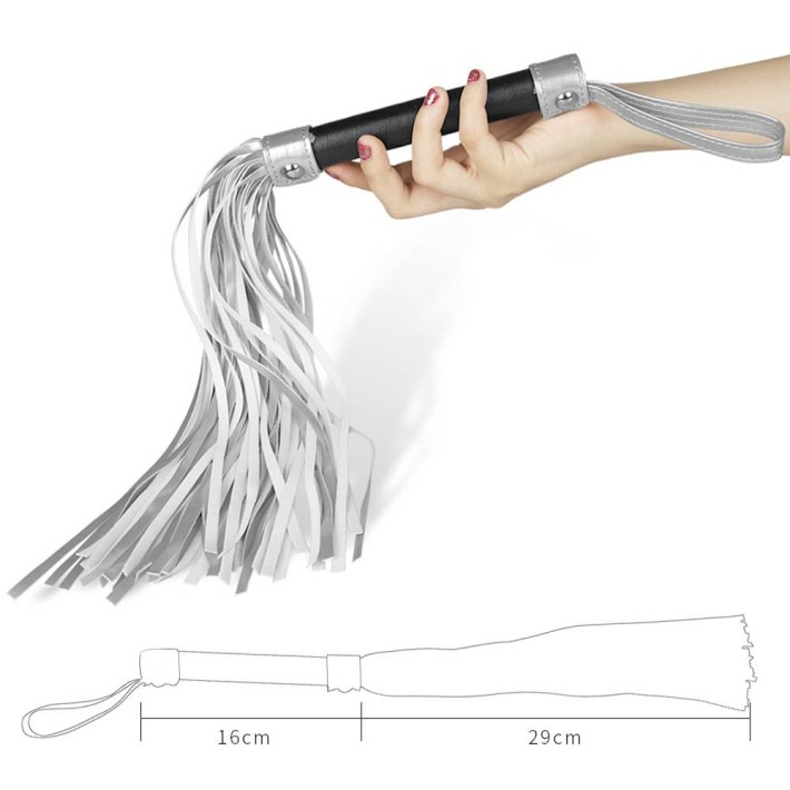 Bici Cu Franjuri Struggle My Flogger, Argintiu, 45 Cm 3