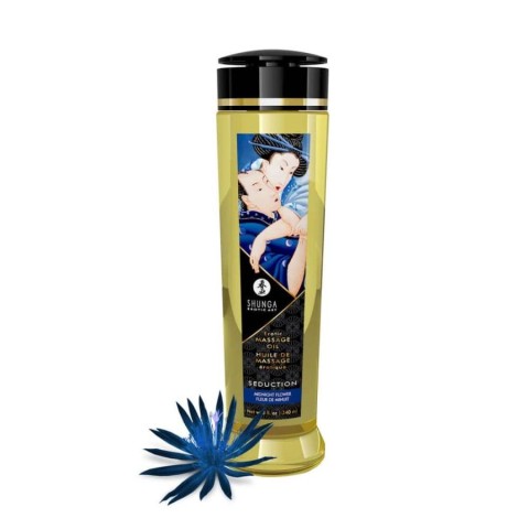 ulei, Ulei Pentru Masaj Erotic Midnight Flower, 240 Ml, pasiune.ro