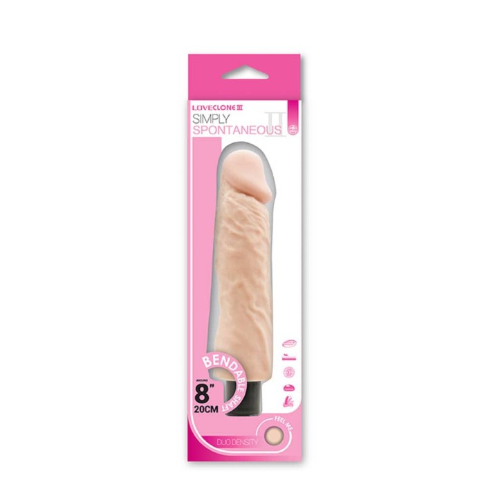 Vibrator Realistic Simply Spontaneous Ii, Natural, 19 Cm 2