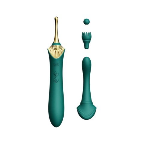 LeFrivole, Vibrator Zalo Bess Verde 22 Cm, pasiune.ro