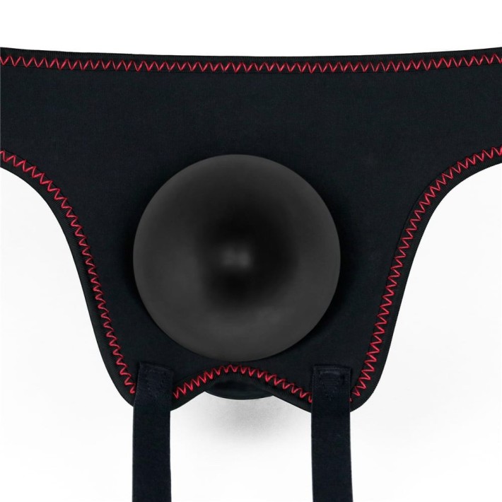 Set Ham Strap-on Si Dildo Easy Strapon, Negru, 21.5 Cm 13