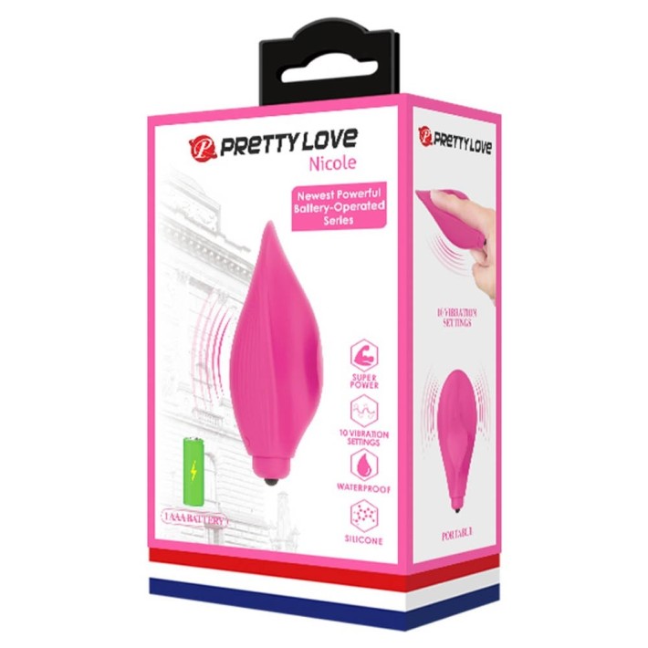 Vibrator Clitoridian Nicole, Roz 8
