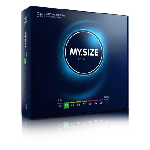 prezervative, Prezervative My Size Pro Diametru 47 Mm (36 Buc.), pasiune.ro