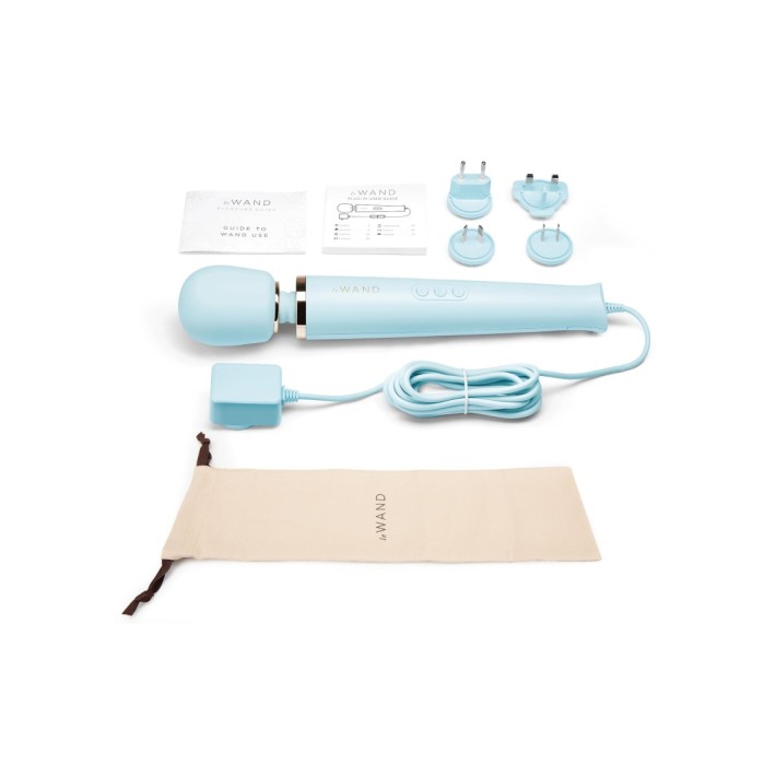 Vibrator Le Wand Plugin Massager Blue 4
