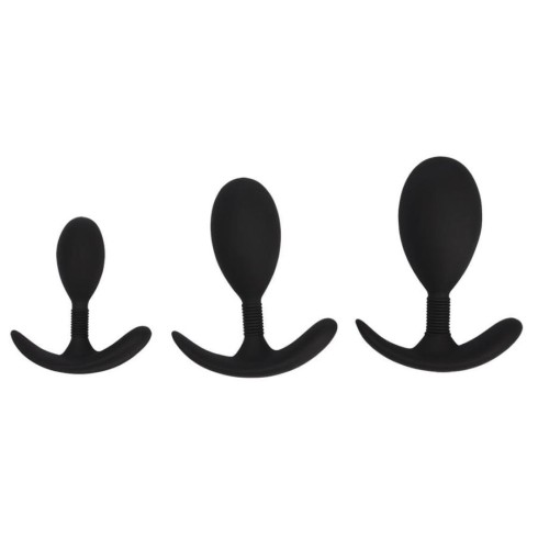 dop, Set Dopuri Anale Anal Trainer Kit, Negru, pasiune.ro