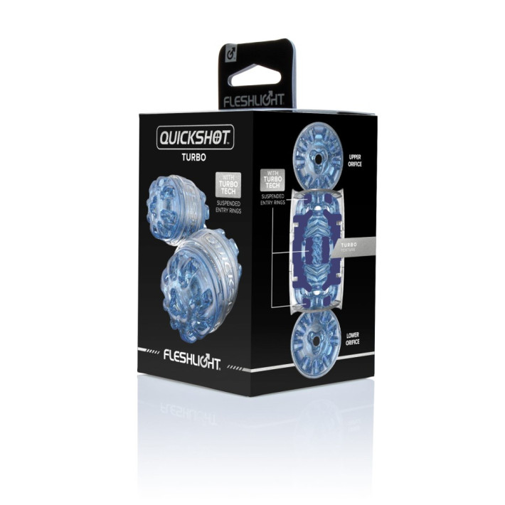 Masturbator Quickshot Turbo Blue Ice 12
