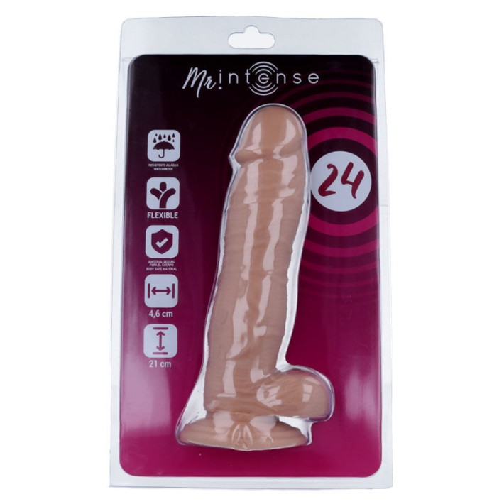 Dildo Realistic Mr Intense 24, 21-4.6 Cm 3