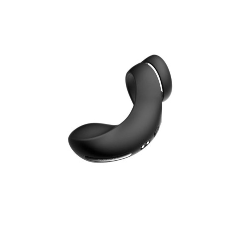 Svakom, Inel Penis Cu Vibratii Benedict, Negru, pasiune.ro